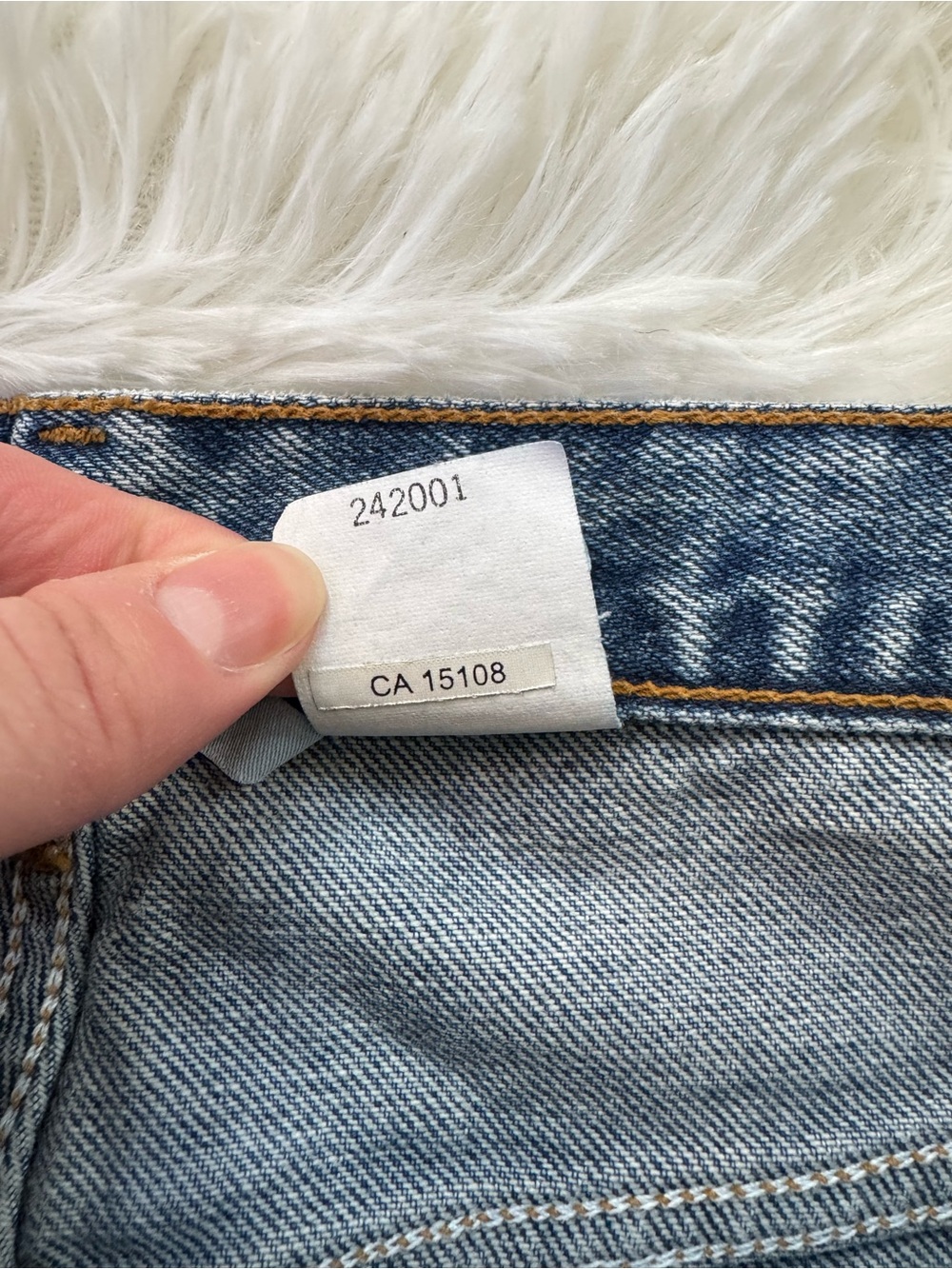 VTG Calvin Klein Classic 5 Pocket Jean Double Stonewash rigid mom jean sz 8/10 - Picture 9 of 13